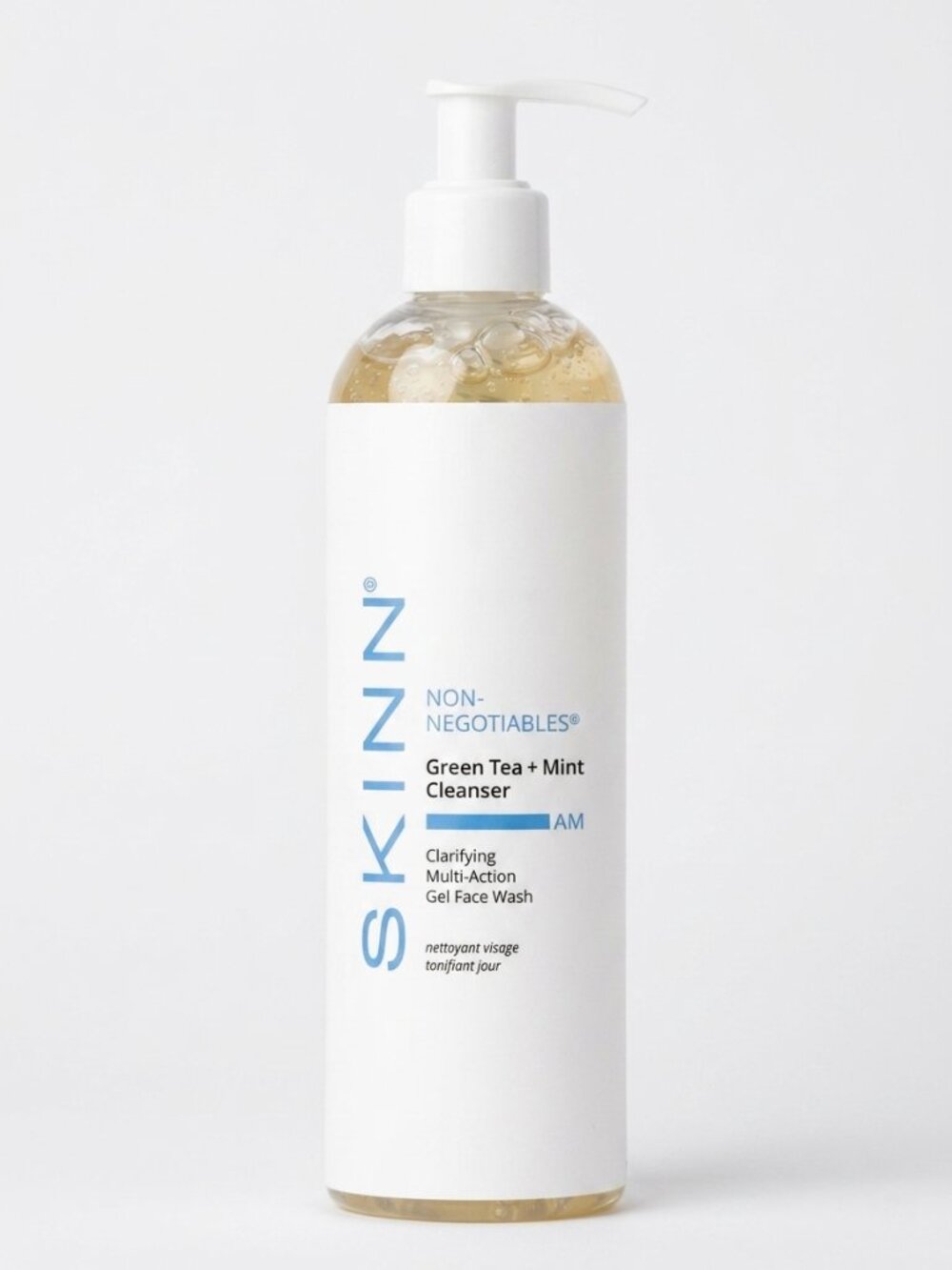 *NIB Unopened SKINN Non-Negotiables AM Green Tea and Mint Cleanser 12 oz